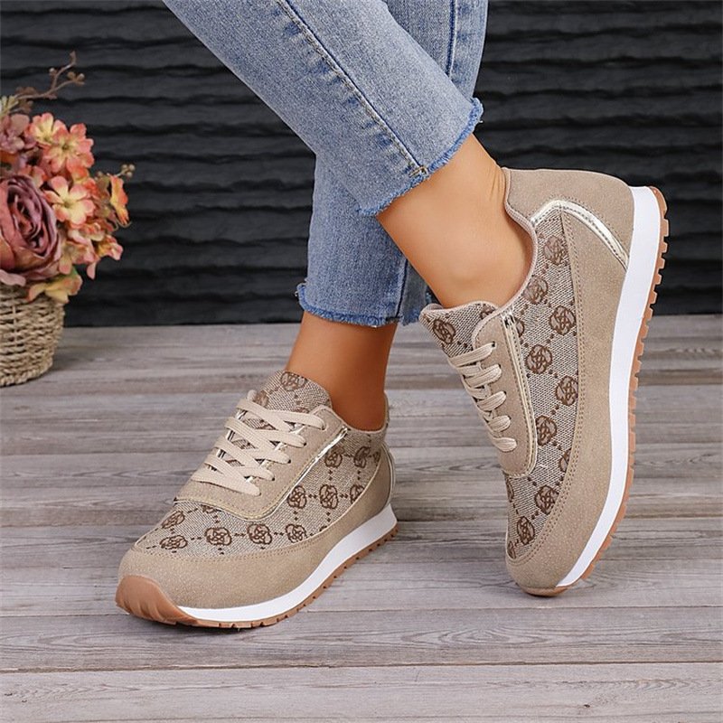 Women’s Flower Print Sneakers - Image 6