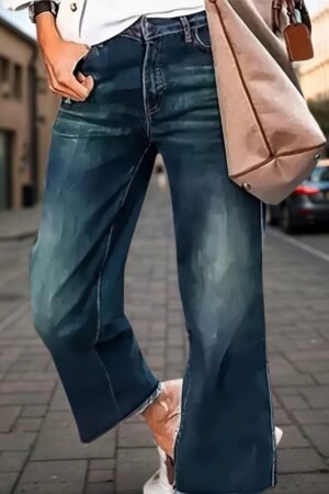 Women’s Denim Pants, Wide Leg Jeans