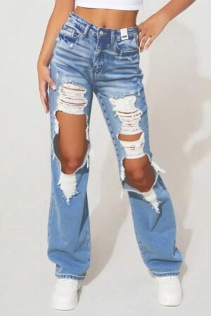 Women's High-Waist Jeans