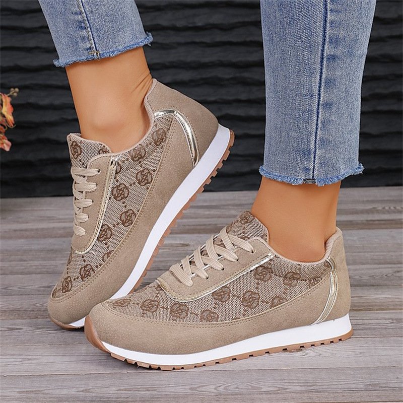 Women’s Flower Print Sneakers