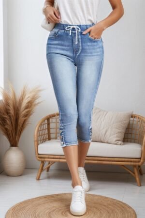 New Women Chic Chic Denim Shorts