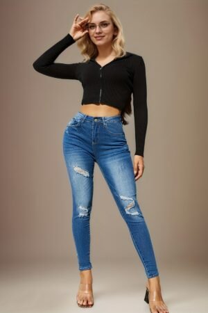 New Fashion Stylish Women’s Skinny Fit Jeans