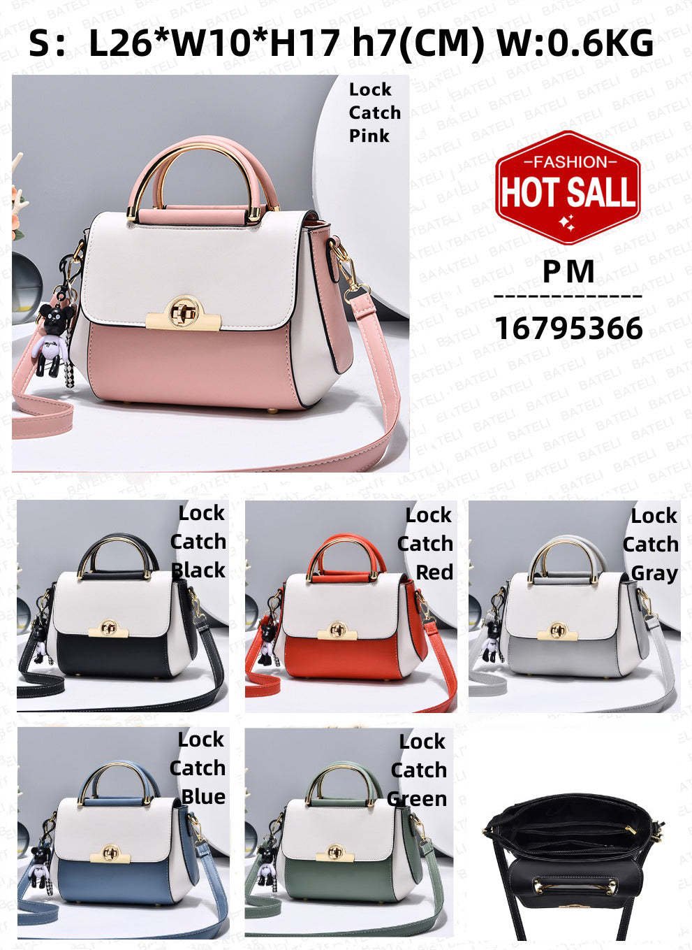 Crossbody Single Shoulder Bag - Image 3