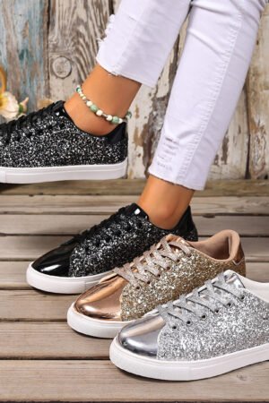 Plus Size Sparkle Board Shoes