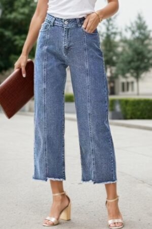 New Women’s Fashionable Casual Plus Size Jeans