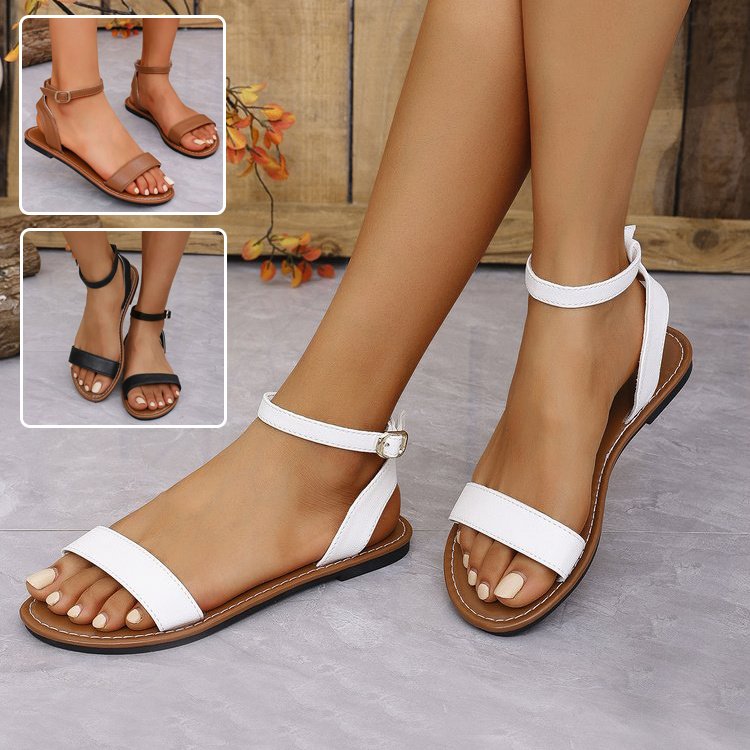 Women’s Buckle Roman Sandals