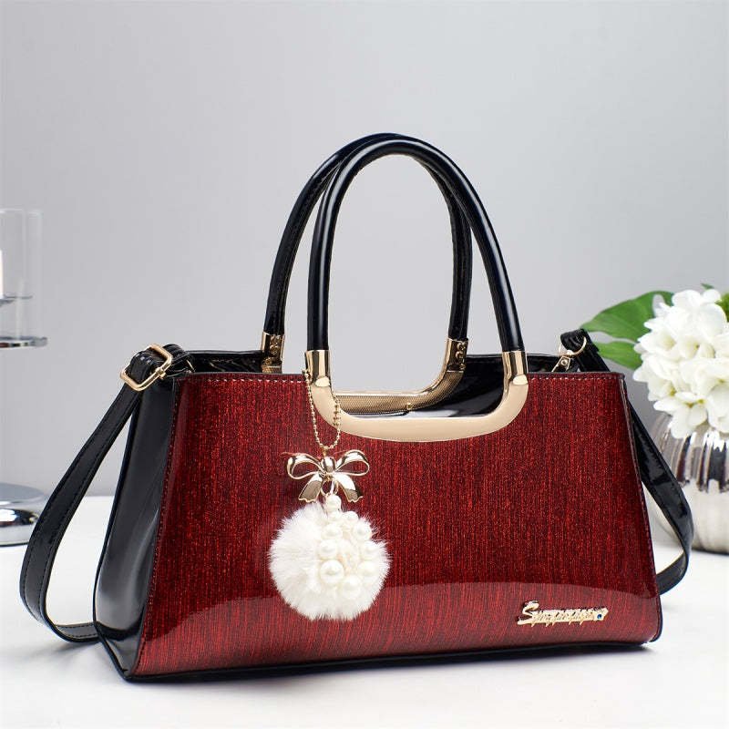 Women's Leather Handbag - Image 8