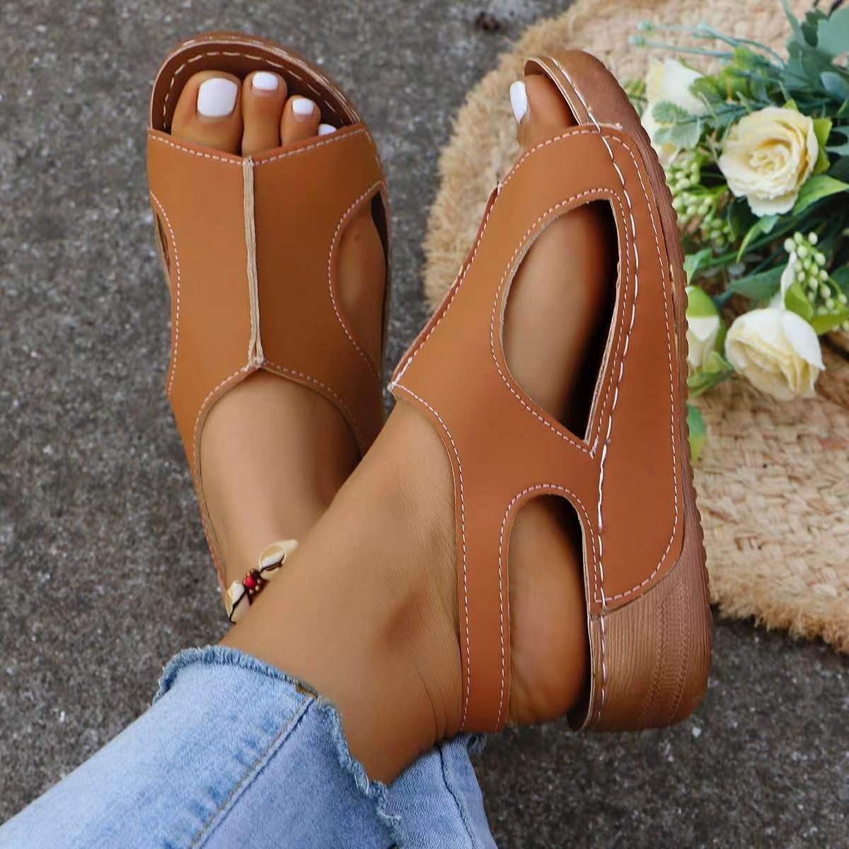 Women’s Summer Wedge Sandals - Image 4