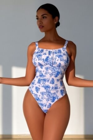 Women's One-Piece Casual Swimsuit