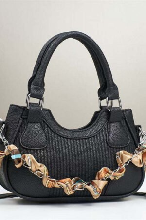 Elegant Braided Chain Handbag