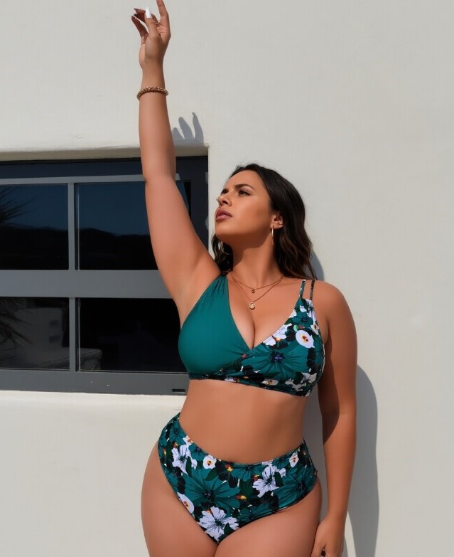 Women's Two-Piece Casual Swimsuit - Image 3