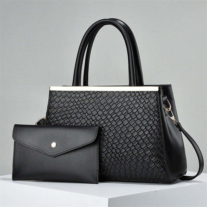 2 In 1 Bold Luxe Structured Handbag - Women's Fashion PU Handbag Custom Made Shoulder Bags Woman Handbag Bag - Image 8